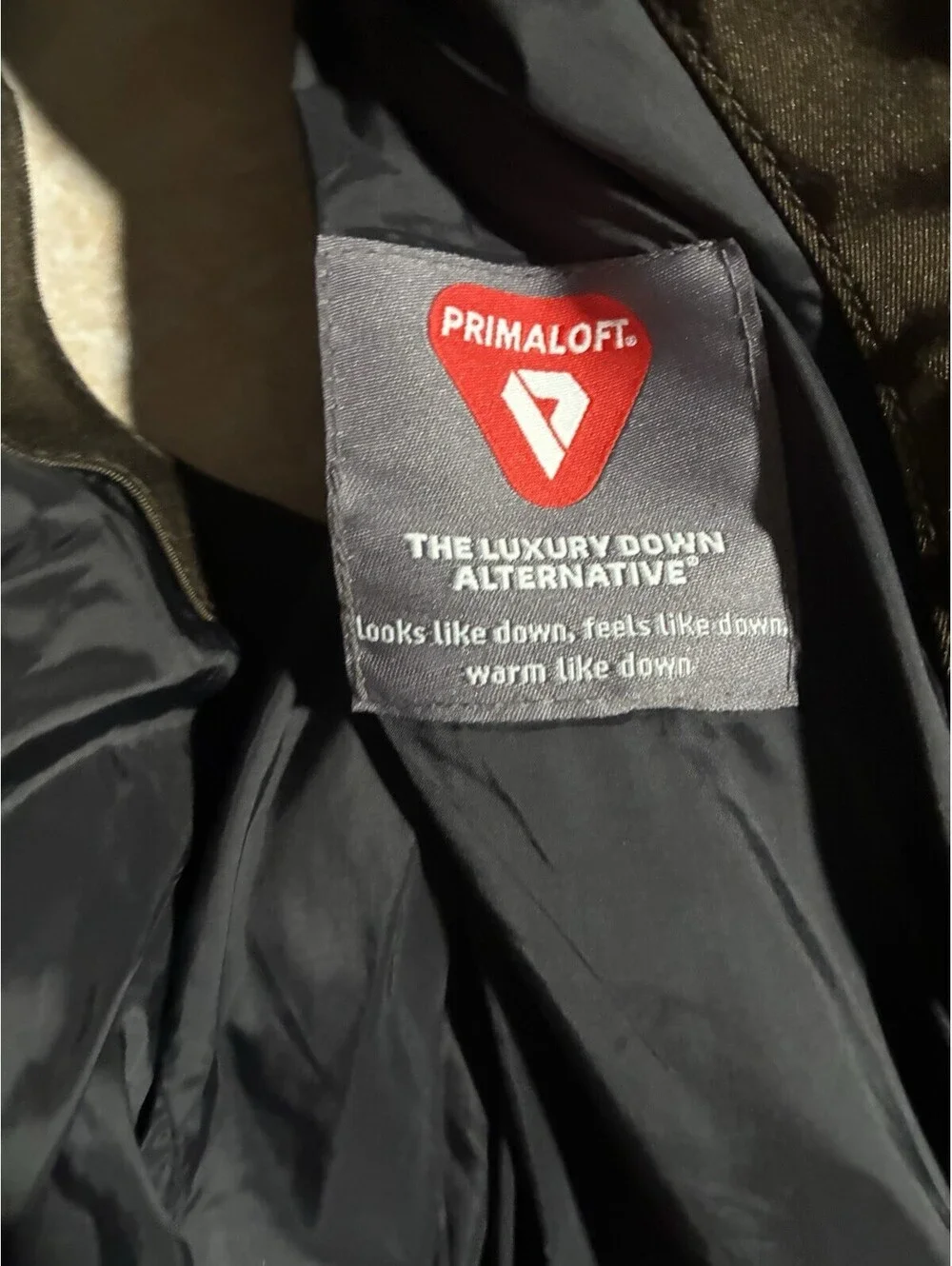 Banana Republic Men’s Small Primaloft Puffer Vest Brown Brown Quilted Outdoor